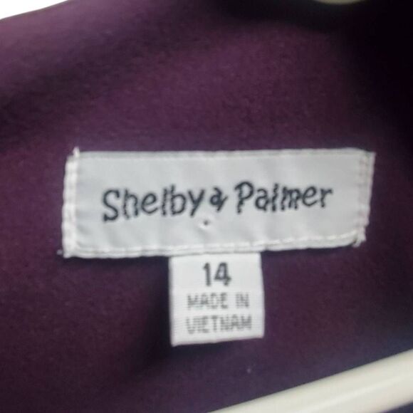 Shelby and Palmer Sleeveless V Neck Split Flare Leg Jumpsuit, Size 14 - Picture 12 of 12